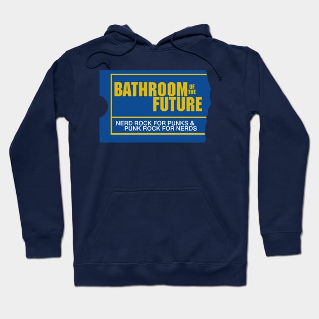 Be Kind, Rewind Hoodie by bathroomofthefuture